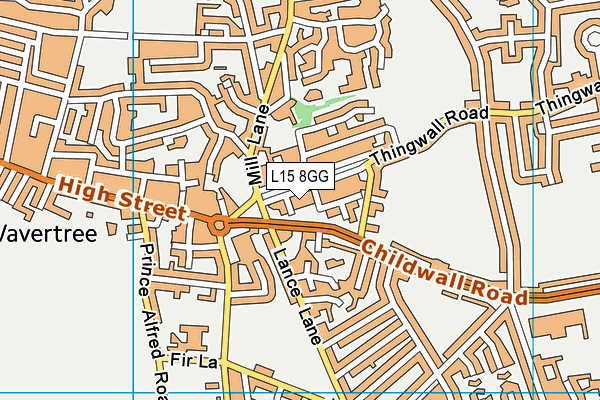 L15 8GG map - OS VectorMap District (Ordnance Survey) L15 8GG map - OS VectorMap District (Ordnance Survey)