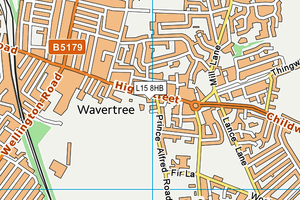 L15 8HB map - OS VectorMap District (Ordnance Survey) L15 8HB map - OS VectorMap District (Ordnance Survey)