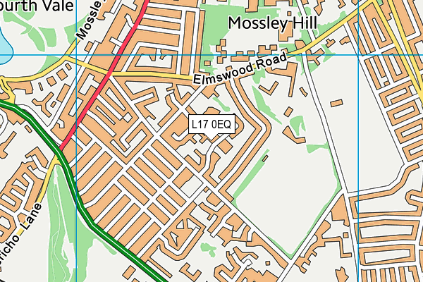 L17 0EQ map - OS VectorMap District (Ordnance Survey) L17 0EQ map - OS VectorMap District (Ordnance Survey)