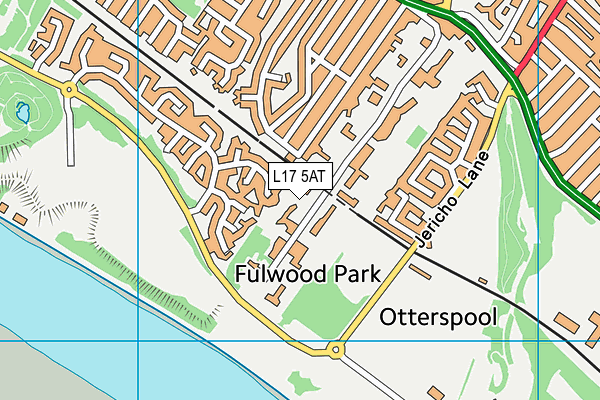 L17 5AT map - OS VectorMap District (Ordnance Survey) L17 5AT map - OS VectorMap District (Ordnance Survey)