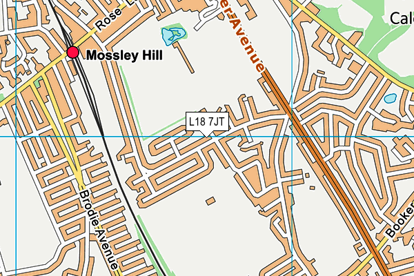 L18 7JT map - OS VectorMap District (Ordnance Survey) L18 7JT map - OS VectorMap District (Ordnance Survey)