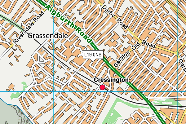 L19 0NS map - OS VectorMap District (Ordnance Survey) L19 0NS map - OS VectorMap District (Ordnance Survey)