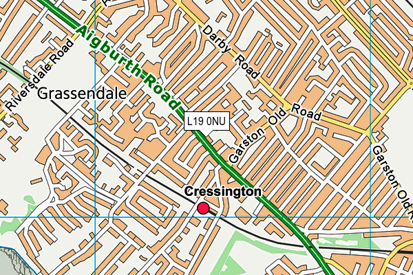 L19 0NU map - OS VectorMap District (Ordnance Survey) L19 0NU map - OS VectorMap District (Ordnance Survey)
