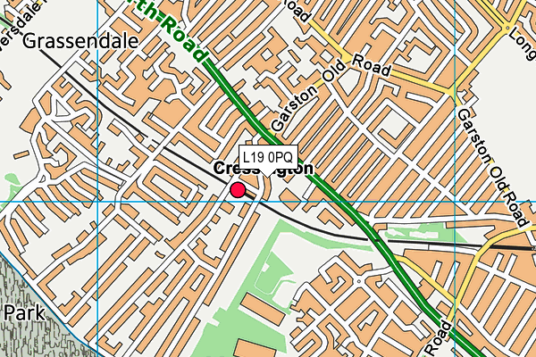 L19 0PQ map - OS VectorMap District (Ordnance Survey) L19 0PQ map - OS VectorMap District (Ordnance Survey)