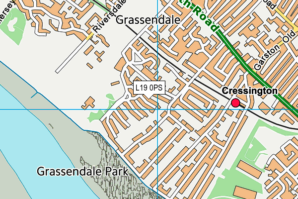 L19 0PS map - OS VectorMap District (Ordnance Survey) L19 0PS map - OS VectorMap District (Ordnance Survey)