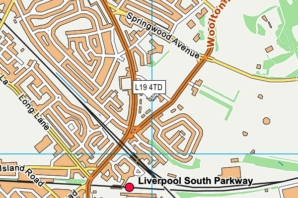 L19 4TD map - OS VectorMap District (Ordnance Survey) L19 4TD map - OS VectorMap District (Ordnance Survey)