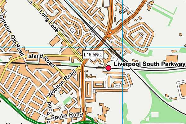 L19 5NQ map - OS VectorMap District (Ordnance Survey) L19 5NQ map - OS VectorMap District (Ordnance Survey)