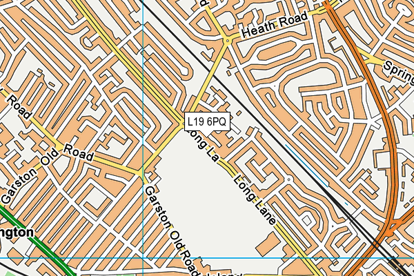 L19 6PQ map - OS VectorMap District (Ordnance Survey) L19 6PQ map - OS VectorMap District (Ordnance Survey)