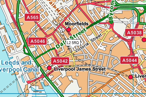 L2 5RQ map - OS VectorMap District (Ordnance Survey) L2 5RQ map - OS VectorMap District (Ordnance Survey)