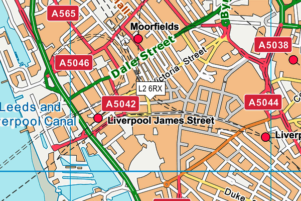 L2 6RX map - OS VectorMap District (Ordnance Survey) L2 6RX map - OS VectorMap District (Ordnance Survey)