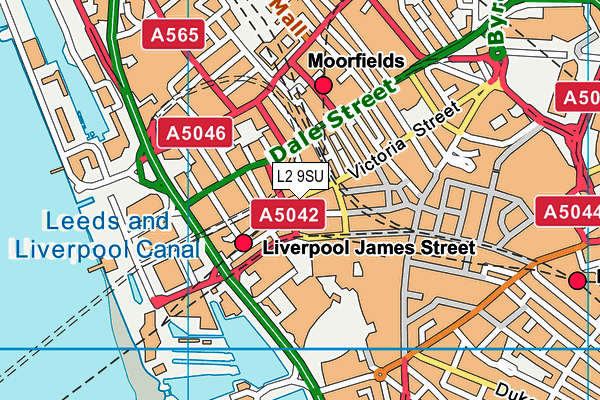 L2 9SU map - OS VectorMap District (Ordnance Survey) L2 9SU map - OS VectorMap District (Ordnance Survey)