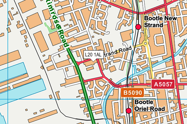 L20 1AL map - OS VectorMap District (Ordnance Survey) L20 1AL map - OS VectorMap District (Ordnance Survey)
