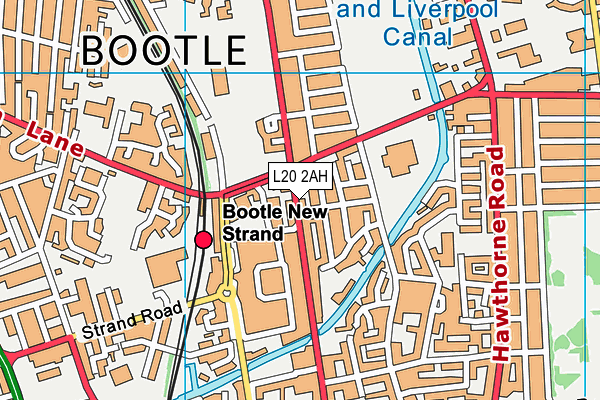 L20 2AH map - OS VectorMap District (Ordnance Survey) L20 2AH map - OS VectorMap District (Ordnance Survey)