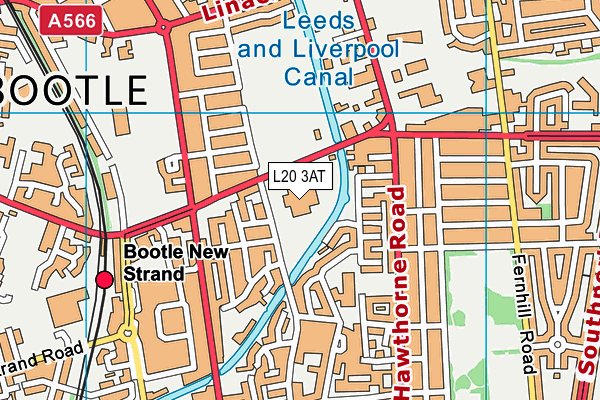 L20 3AT map - OS VectorMap District (Ordnance Survey) L20 3AT map - OS VectorMap District (Ordnance Survey)