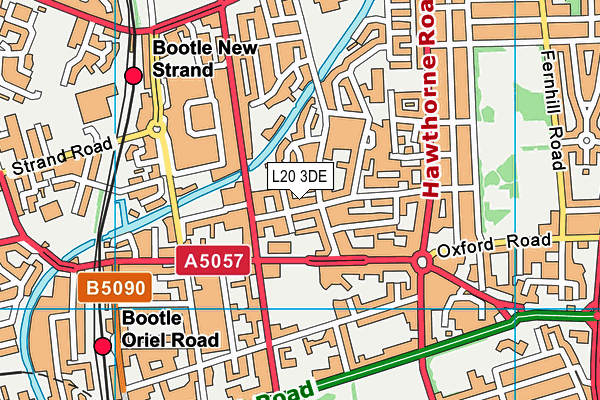 L20 3DE map - OS VectorMap District (Ordnance Survey) L20 3DE map - OS VectorMap District (Ordnance Survey)