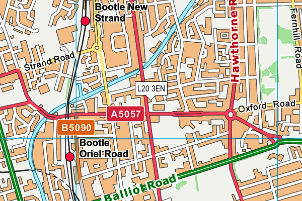 L20 3EN map - OS VectorMap District (Ordnance Survey) L20 3EN map - OS VectorMap District (Ordnance Survey)