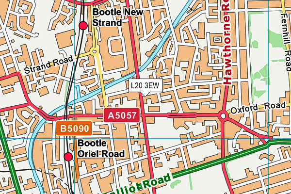 L20 3EW map - OS VectorMap District (Ordnance Survey) L20 3EW map - OS VectorMap District (Ordnance Survey)