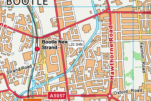 L20 3HN map - OS VectorMap District (Ordnance Survey) L20 3HN map - OS VectorMap District (Ordnance Survey)