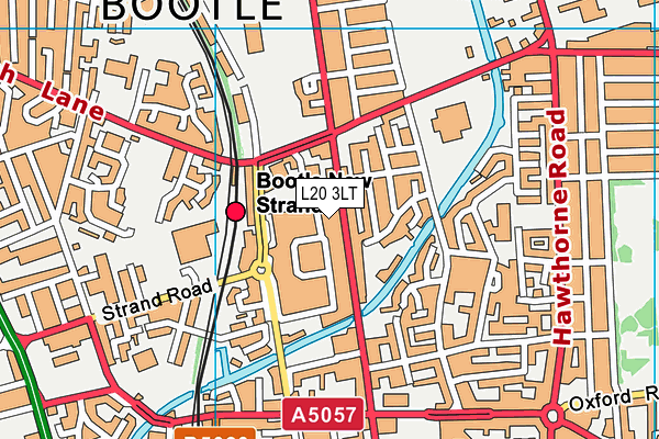 L20 3LT map - OS VectorMap District (Ordnance Survey) L20 3LT map - OS VectorMap District (Ordnance Survey)