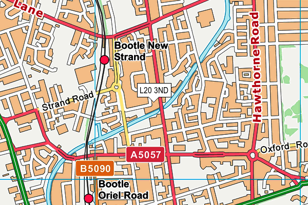L20 3ND map - OS VectorMap District (Ordnance Survey) L20 3ND map - OS VectorMap District (Ordnance Survey)