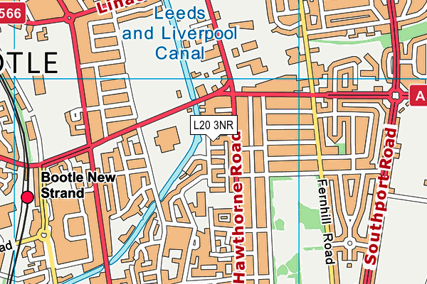 L20 3NR map - OS VectorMap District (Ordnance Survey) L20 3NR map - OS VectorMap District (Ordnance Survey)