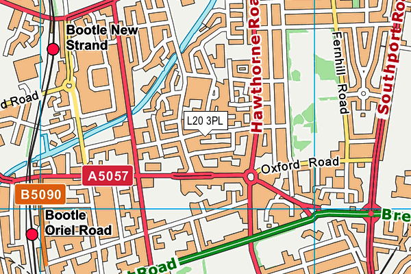 L20 3PL map - OS VectorMap District (Ordnance Survey) L20 3PL map - OS VectorMap District (Ordnance Survey)