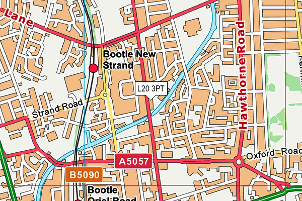 L20 3PT map - OS VectorMap District (Ordnance Survey) L20 3PT map - OS VectorMap District (Ordnance Survey)