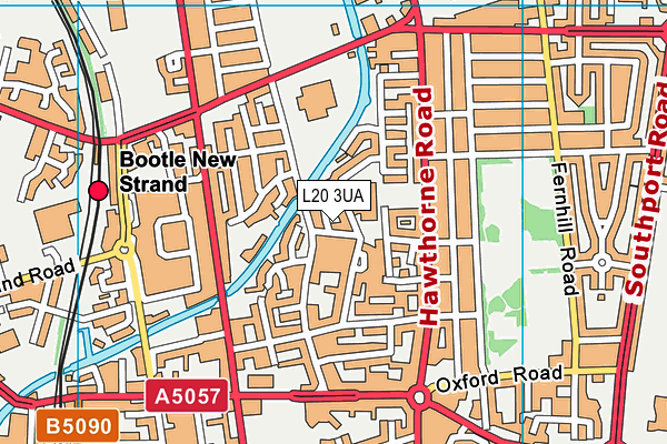 L20 3UA map - OS VectorMap District (Ordnance Survey) L20 3UA map - OS VectorMap District (Ordnance Survey)