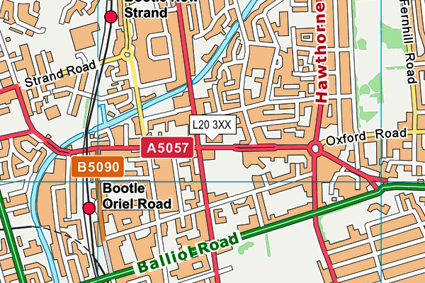 L20 3XX map - OS VectorMap District (Ordnance Survey) L20 3XX map - OS VectorMap District (Ordnance Survey)