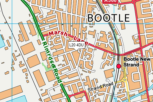 L20 4DU map - OS VectorMap District (Ordnance Survey) L20 4DU map - OS VectorMap District (Ordnance Survey)