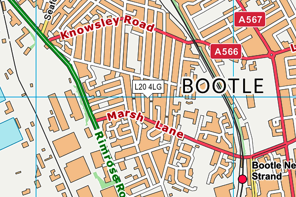 L20 4LG map - OS VectorMap District (Ordnance Survey) L20 4LG map - OS VectorMap District (Ordnance Survey)