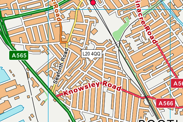 L20 4QQ map - OS VectorMap District (Ordnance Survey) L20 4QQ map - OS VectorMap District (Ordnance Survey)