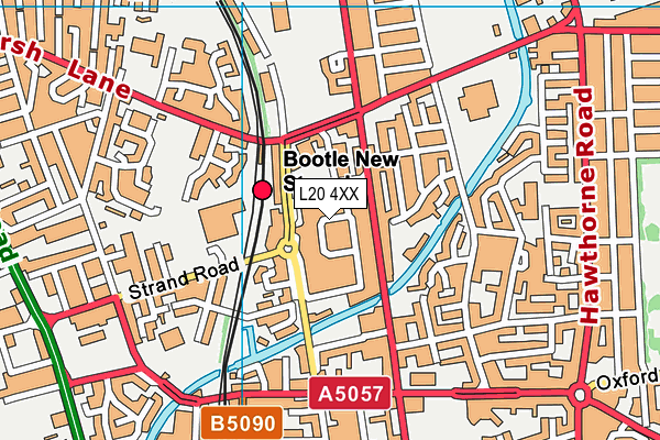 L20 4XX map - OS VectorMap District (Ordnance Survey) L20 4XX map - OS VectorMap District (Ordnance Survey)