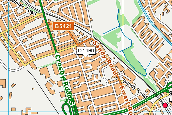 L21 1HD map - OS VectorMap District (Ordnance Survey) L21 1HD map - OS VectorMap District (Ordnance Survey)