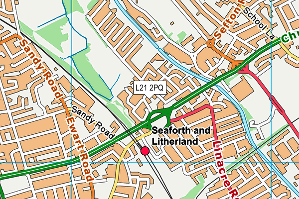 L21 2PQ map - OS VectorMap District (Ordnance Survey) L21 2PQ map - OS VectorMap District (Ordnance Survey)