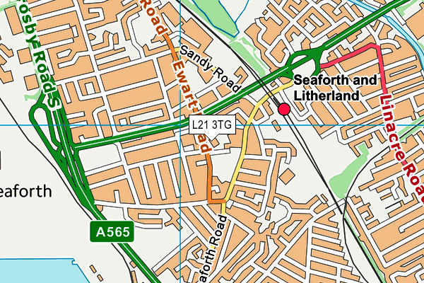 L21 3TG map - OS VectorMap District (Ordnance Survey) L21 3TG map - OS VectorMap District (Ordnance Survey)