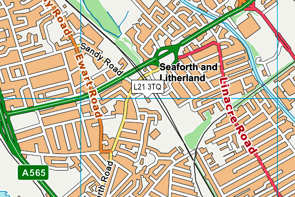 L21 3TQ map - OS VectorMap District (Ordnance Survey)
