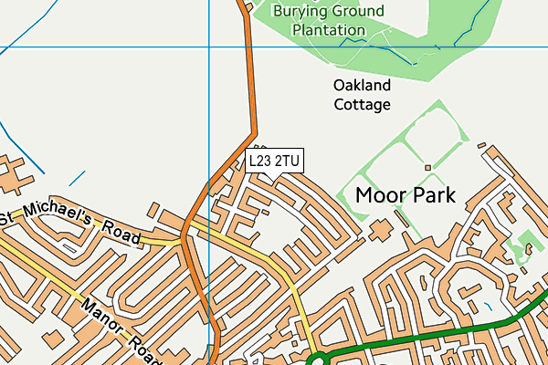 L23 2TU map - OS VectorMap District (Ordnance Survey) L23 2TU map - OS VectorMap District (Ordnance Survey)