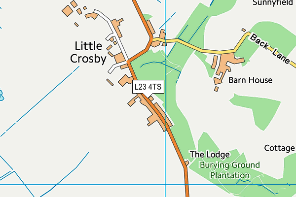 L23 4TS map - OS VectorMap District (Ordnance Survey) L23 4TS map - OS VectorMap District (Ordnance Survey)