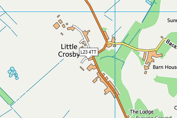 L23 4TT map - OS VectorMap District (Ordnance Survey) L23 4TT map - OS VectorMap District (Ordnance Survey)
