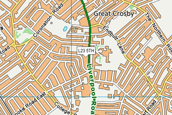 L23 5TH map - OS VectorMap District (Ordnance Survey) L23 5TH map - OS VectorMap District (Ordnance Survey)