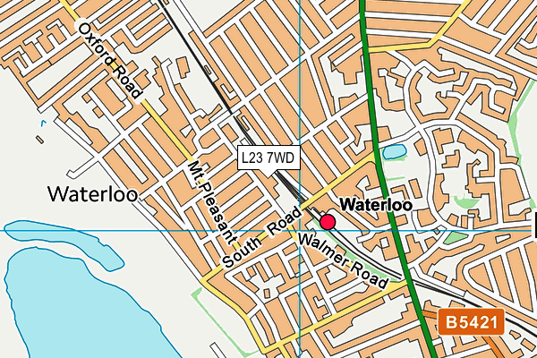 L23 7WD map - OS VectorMap District (Ordnance Survey) L23 7WD map - OS VectorMap District (Ordnance Survey)
