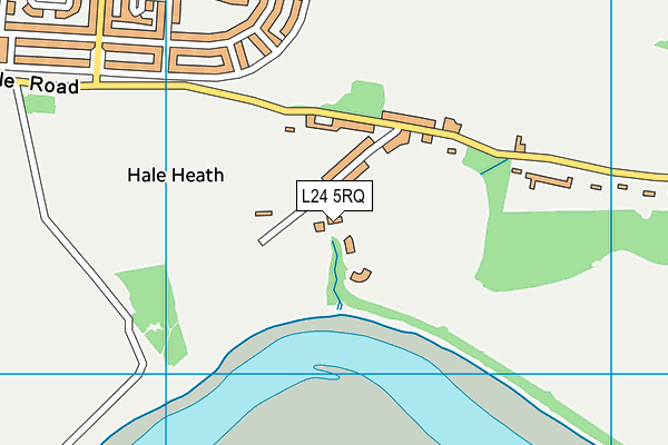 L24 5RQ map - OS VectorMap District (Ordnance Survey)