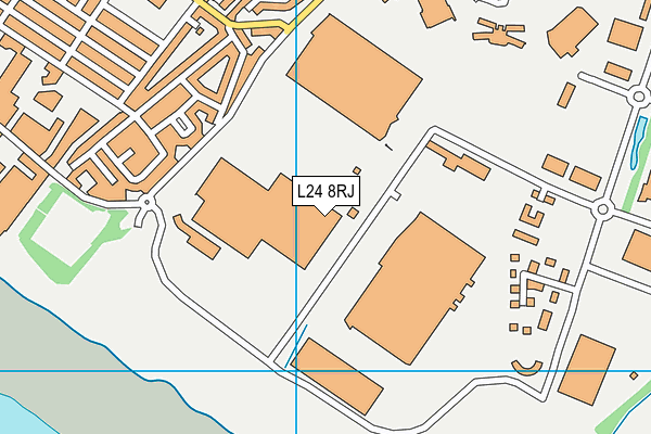 L24 8RJ map - OS VectorMap District (Ordnance Survey) L24 8RJ map - OS VectorMap District (Ordnance Survey)