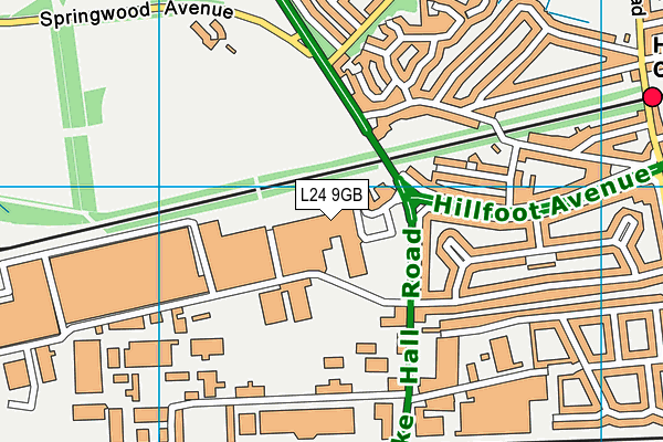 L24 9GB map - OS VectorMap District (Ordnance Survey) L24 9GB map - OS VectorMap District (Ordnance Survey)