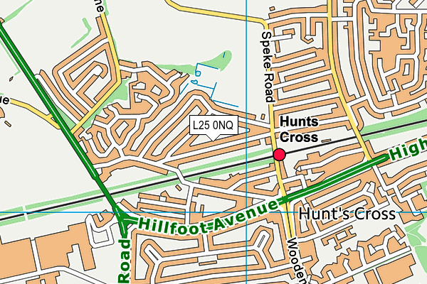 L25 0NQ map - OS VectorMap District (Ordnance Survey) L25 0NQ map - OS VectorMap District (Ordnance Survey)