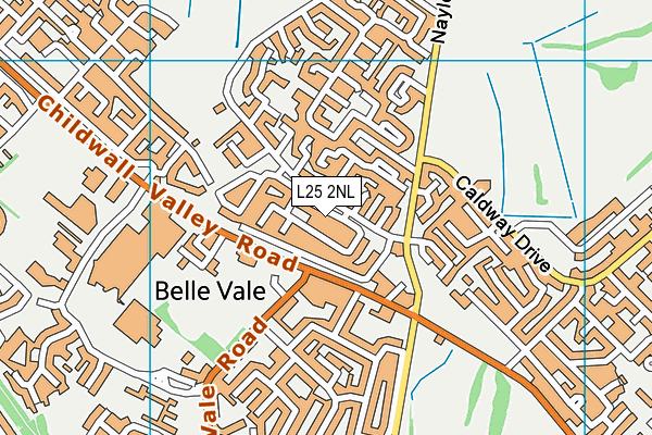 L25 2NL map - OS VectorMap District (Ordnance Survey) L25 2NL map - OS VectorMap District (Ordnance Survey)