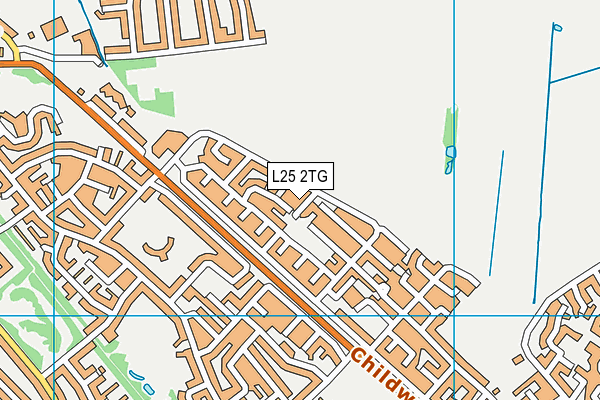 L25 2TG map - OS VectorMap District (Ordnance Survey) L25 2TG map - OS VectorMap District (Ordnance Survey)