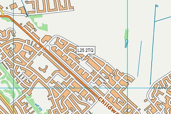 L25 2TQ map - OS VectorMap District (Ordnance Survey) L25 2TQ map - OS VectorMap District (Ordnance Survey)