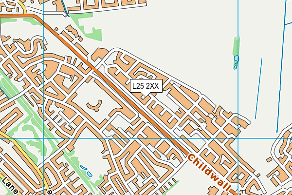 L25 2XX map - OS VectorMap District (Ordnance Survey) L25 2XX map - OS VectorMap District (Ordnance Survey)